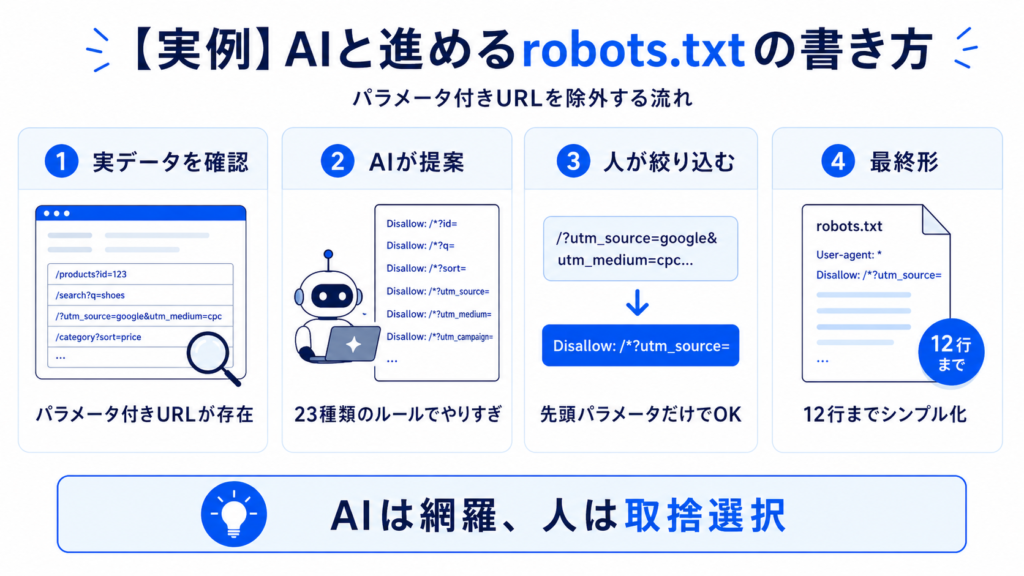 robots.txtの基本構文と書き方